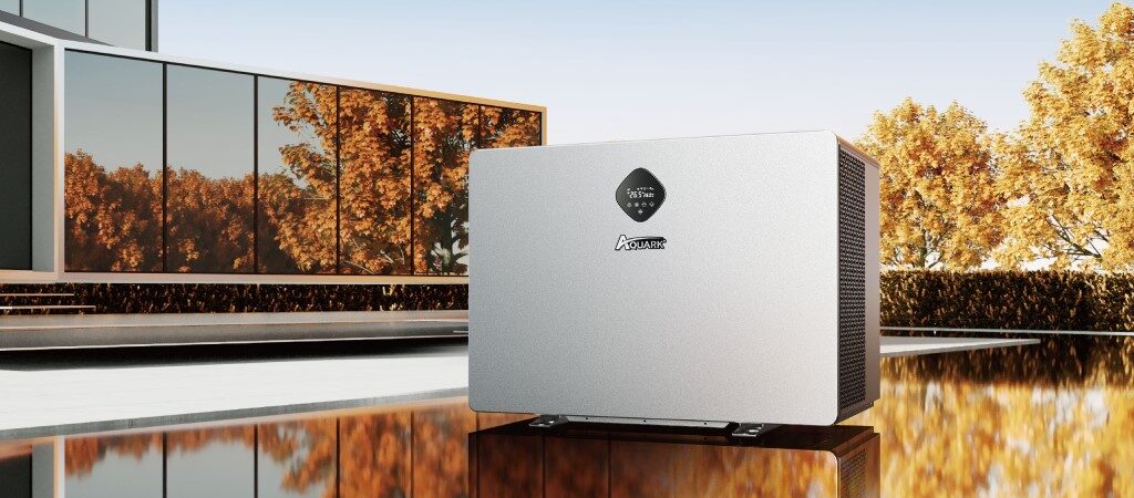 RL Spa installing an efficient air-source heat pump on a hot tub